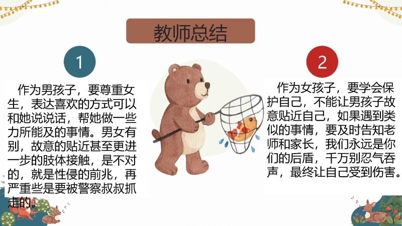 【小学】预防性侵主题班会：保护花蕾，守护未来【含视频】-6